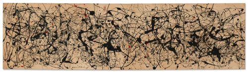 Kỷ lục đấu giá của Jackson Pollock được đẩy lên tầm cao mới sau khi tác phẩm Number 7A, 1948 được bán thành công. Ảnh: Christie’s.