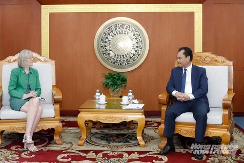 Bộ trưởng Trịnh Việt Hùng khẳng định Việt Nam và Australia có quan hệ hữu nghị lâu đời, bền chặt và ngày càng phát triển thực chất trên nhiều lĩnh vực. Ảnh: Khương Trung