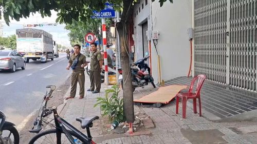 Hiện trường người đàn ông tử vong.
