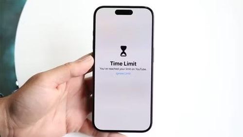 Tính năng giới hạn thời gian được Apple tích hợp sẵn trên hệ điều hành.