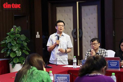 Các chuyên gia đóng góp các ý kiến đóng góp tại hội nghị.