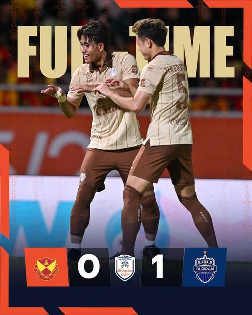 Buriram của Thái Lan cho thấy đẳng cấp của một thế lực hàng đầu Đông Nam Á khi đánh bại Selangor FC với tỷ số 1-0 ngay trên sân khách ở chung kết lượt đi. Ảnh: Buriram United
