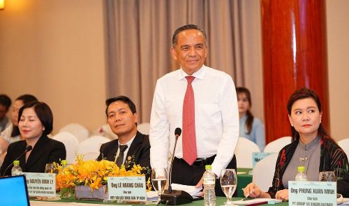 Ông Lê Hoàng Châu, Chủ tịch Hiệp hội Bất động sản TP. Hồ Chí Minh (HoREA)