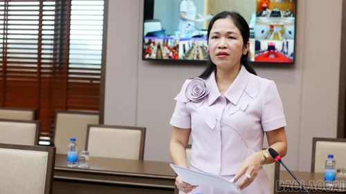 Lãnh đạo Sở Nông nghiệp và Môi trường báo cáo tiến độ đo đạc, lập hồ sơ địa chính và hoàn thiện cơ sở dữ liệu đất đai.
