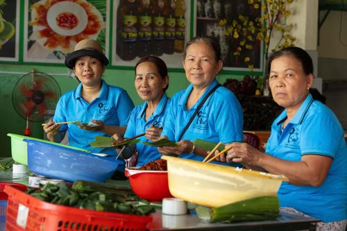  Bánh lọc Huệ ở thôn Mỹ Chánh, xã Nam Hải Lăng - Ảnh: P.T.L