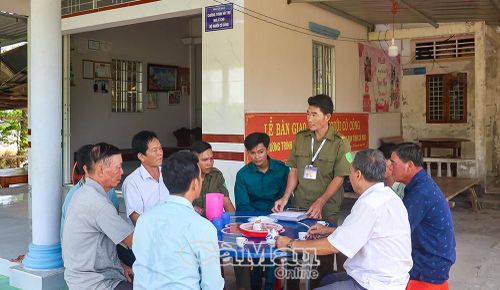 Tổ An ninh tự quản của Ấp 19/5 triển khai kế hoạch bảo vệ nguồn lợi cá đồng khi mùa mưa năm 2026 sắp đến.