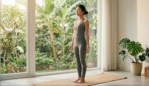 Tư thế núi - Tadasana.