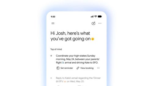 Tính năng tóm tắt Daily Brief trong ứng dụng Gemini. Ảnh: Google.