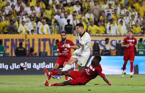 Tiền đạo 41 tuổi lập cú đúp giúp Al Nassr hạ Damac 4-1 ở vòng cuối Saudi Pro League hôm 22/5 (giờ Hà Nội).