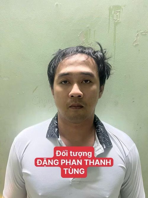 Đặng Phan Thanh Tùng - mắt xích trong đường dây ma túy liên tỉnh. Ảnh: Công an cung cấp.