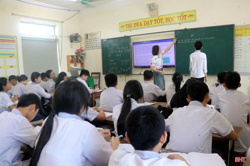 Trước đó, các trường THCS đã chuẩn bị đầy đủ kiến thức, kỹ năng cho học sinh lớp 9.