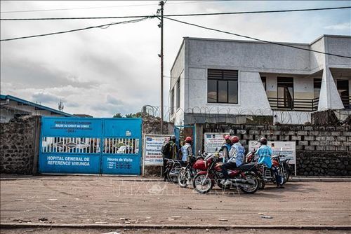 Trung tâm điều trị Ebola tại Goma, CHDC Congo ngày 17/5/2026. Ảnh: THX/TTXVN
