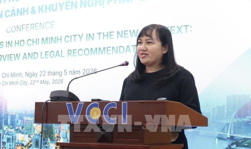 Bà Cao Thị Phi Vân, Phó Giám đốc ITPC phát biểu tại hội nghị. Ảnh: Xuân Anh - TTXVN