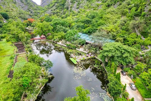 Dưới những tán cây lớn ven suối, không khí luôn mát dịu ngay cả trong những ngày nắng nóng. Tiếng nước chảy róc rách hòa cùng tiếng chim rừng khiến không gian nơi đây trở nên yên bình, khác hẳn sự ồn ào nơi phố thị.