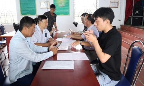 Phường Cảnh Thụy thành lập các tổ giúp việc thực hiện rà soát, làm sạch, làm giàu dữ liệu đất đai tại các tổ dân phố.