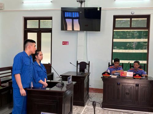 Quang cảnh phiên tòa xét xử vụ án