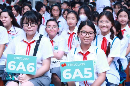 Học sinh trường THCS Giảng Võ 2 sẽ được thụ hưởng cơ sở vật chất mới, hiện đại của ngôi trường mới. Ảnh: GV