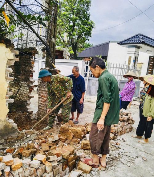 Những con đường được mở rộng phản ánh rõ sự gắn kết giữa “ý Đảng - lòng dân”. Ảnh: PV