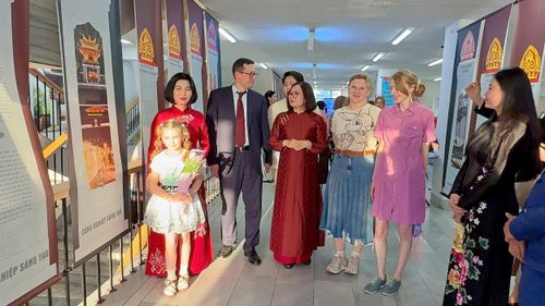 Triển lãm “Quốc Tử Giám - Trường Quốc học đầu tiên của Việt Nam (1076-2026)”. Ảnh: Sở VHTT