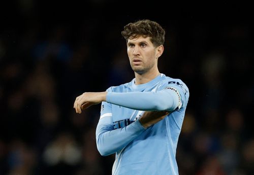  Stones đóng góp ít ỏi cho Man City mùa này. Ảnh: Reuters. 