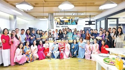 Một hoạt động quảng bá văn hóa Việt Nam tại Thái Lan. (Ảnh: Đại sứ quán Việt Nam tại Thái Lan)