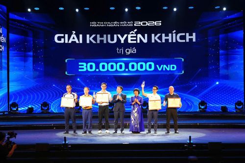 5 Giải khuyến khích được trao cho Bảo hiểm tiền gửi Việt Nam (DIV); Ngân hàng TMCP Công thương Việt Nam (VietinBank); Ngân hàng TMCP Lộc Phát Việt Nam (LPBank); Ngân hàng TMCP Hàng Hải Việt Nam (MSB); Trường Đại học Ngân hàng Thành phố Hồ Chí Minh.