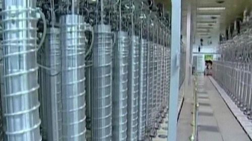 Bên trong cơ sở hạt nhân Natanz của Iran. Ảnh: IRNA/TTXVN