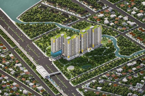Bcons NewSky tọa lạc trên trục Quốc lộ 13 - tuyến giao thông kết nối TP.HCM và Bình Dương. Nguồn: Tập đoàn BCONS.