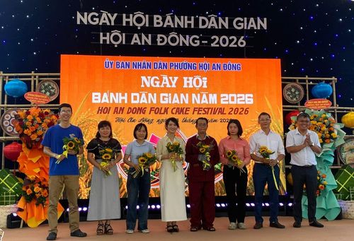Khai mạc “Ngày hội Bánh dân gian Hội An Đông năm 2026”. Ảnh: VĨNH LỘC