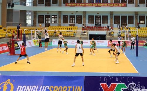 Trận thi đấu giữa đội thành phố Đồng Nai gặp Hà Tĩnh