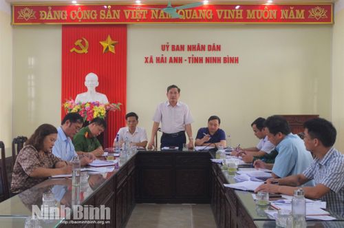 Ban Thường vụ Đảng ủy xã Hải Anh đánh giá kết quả thực hiện nhiệm vụ phát triển kinh tế - xã hội quý I, triển khai phương hướng, nhiệm vụ trọng tâm quý II năm 2026.