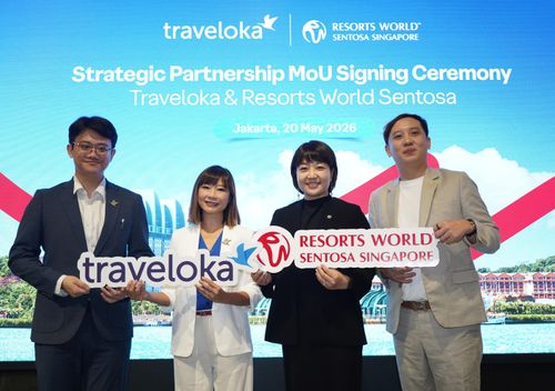 Hợp tác giữa Traveloka và RWS hứa hẹn mang đến hành trình nghỉ dưỡng trọn vẹn cho du khách Việt. Nguồn: Traveloka