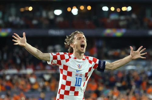 Luka Modrić với những bước chạy bền bỉ trong suốt bao năm qua đã góp công không nhỏ vào thành tựu của bóng đá Croatia. Ảnh: Reuters.