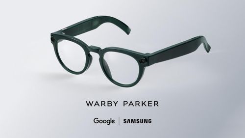 Một số hình ảnh của dòng kính thông minh tích hợp AI mới, bản thiết kế của WARBY PARKER