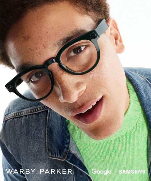 Một số hình ảnh của dòng kính thông minh tích hợp AI mới, Bản thiết kế của WARBY PARKER