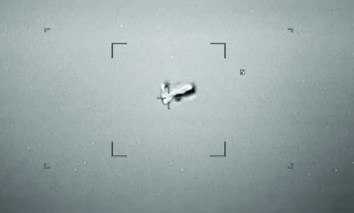 UFO xuất hiện gần Nhật Bản hồi năm 2024. (Ảnh: Bộ Chiến tranh Mỹ)