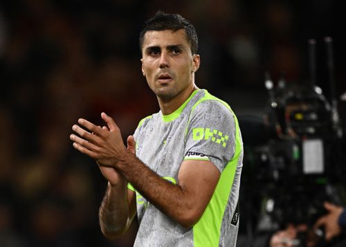 Rodri có thể chia tay Man City. Ảnh: Reuters.