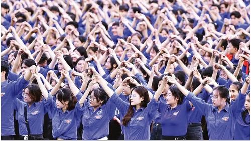 Đoàn viên, thanh niên là lực lượng đông đảo với sức trẻ và lòng yêu nước, tinh thần dân tộc dạt dào.