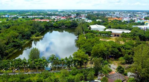 Một góc Khu văn hóa Hồ Nước Ngọt