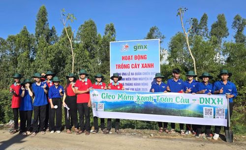  Đoàn viên, thanh niên hưởng ứng hoạt động trồng cây xanh trong khuôn khổ Lễ ra quân Chiến dịch Thanh niên tình nguyện Hè và hưởng ứng Tháng hành động vì trẻ em năm 2026 
