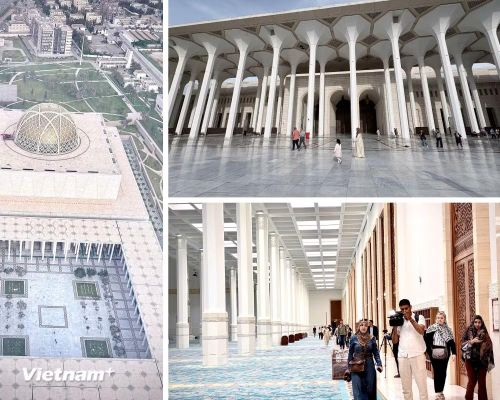 Djamaa El-Djazaïr, biểu tượng mới cho những khát vọng và tương lai của Algiers. (Ảnh: Đặng Huế/Vietnam+)