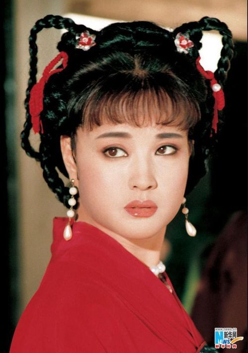 Lưu Hiểu Khánh trong tạo hình Võ Tắc Thiên năm 1995. Ảnh: Sohu