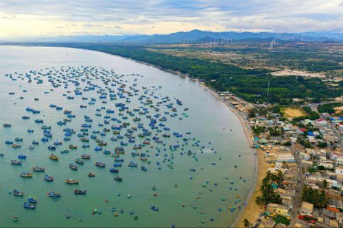 Lâm Đồng biển xanh là điểm kết nối trong tour liên vùng biển - cao nguyên. Ảnh: Sở Văn hóa, Thể thao và Du lịch Lâm Đồng