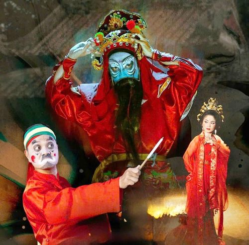 Ba trích đoạn tiêu biểu của nghệ thuật tuồng, chèo, cải lương cùng hội tụ trong chương trình biểu diễn trên sân khấu. Ảnh: Sân khấu truyền thống Việt Nam