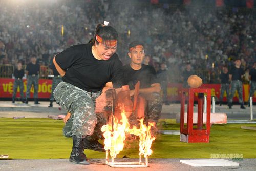 Tiết mục võ thuật, khí công.