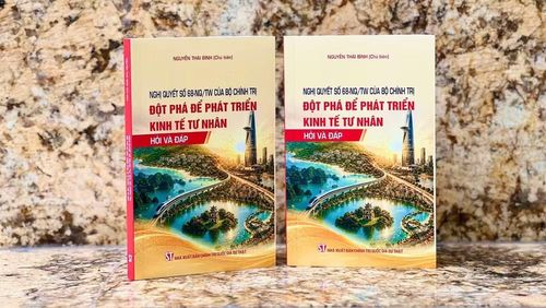 Cuốn sách "Nghị quyết số 68-NQ/TW của Bộ Chính trị: Đột phá để phát triển kinh tế tư nhân - Hỏi và đáp" vừa được Nhà xuất bản Chính trị quốc gia Sự thật ấn hành.