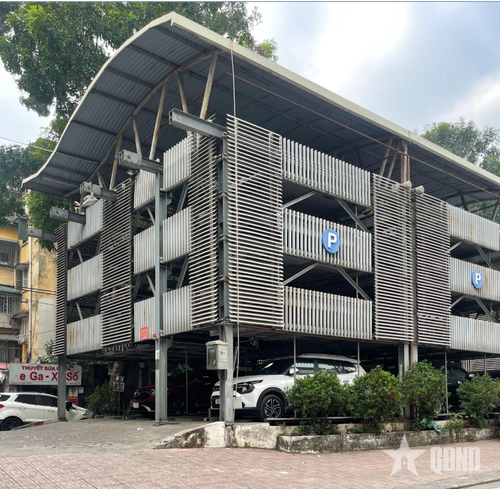  Điểm trông giữ xe trên phố Ngọc Khánh (TP Hà Nội).