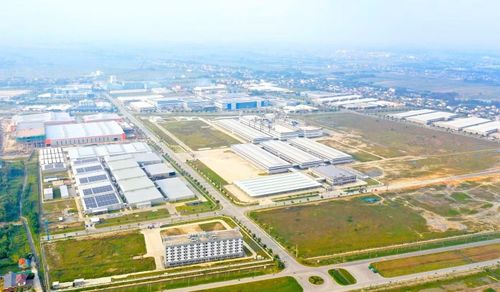 Một góc khu công nghiệp VSIP Nghệ An.