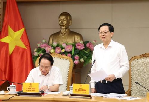 Phó Thủ tướng Hồ Quốc Dũng chỉ đạo tại cuộc họp. Ảnh: VGP