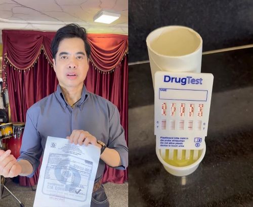 Ca sĩ Ngọc Sơn chủ động đi xét nghiệm và Tuấn Hưng thực hiện test nhanh tại nhà. Ảnh: FBNV.